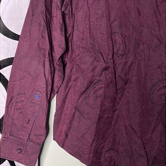 Robert Graham Men's Classic Fit Woven Shirt Medium - Picture 8 of 11